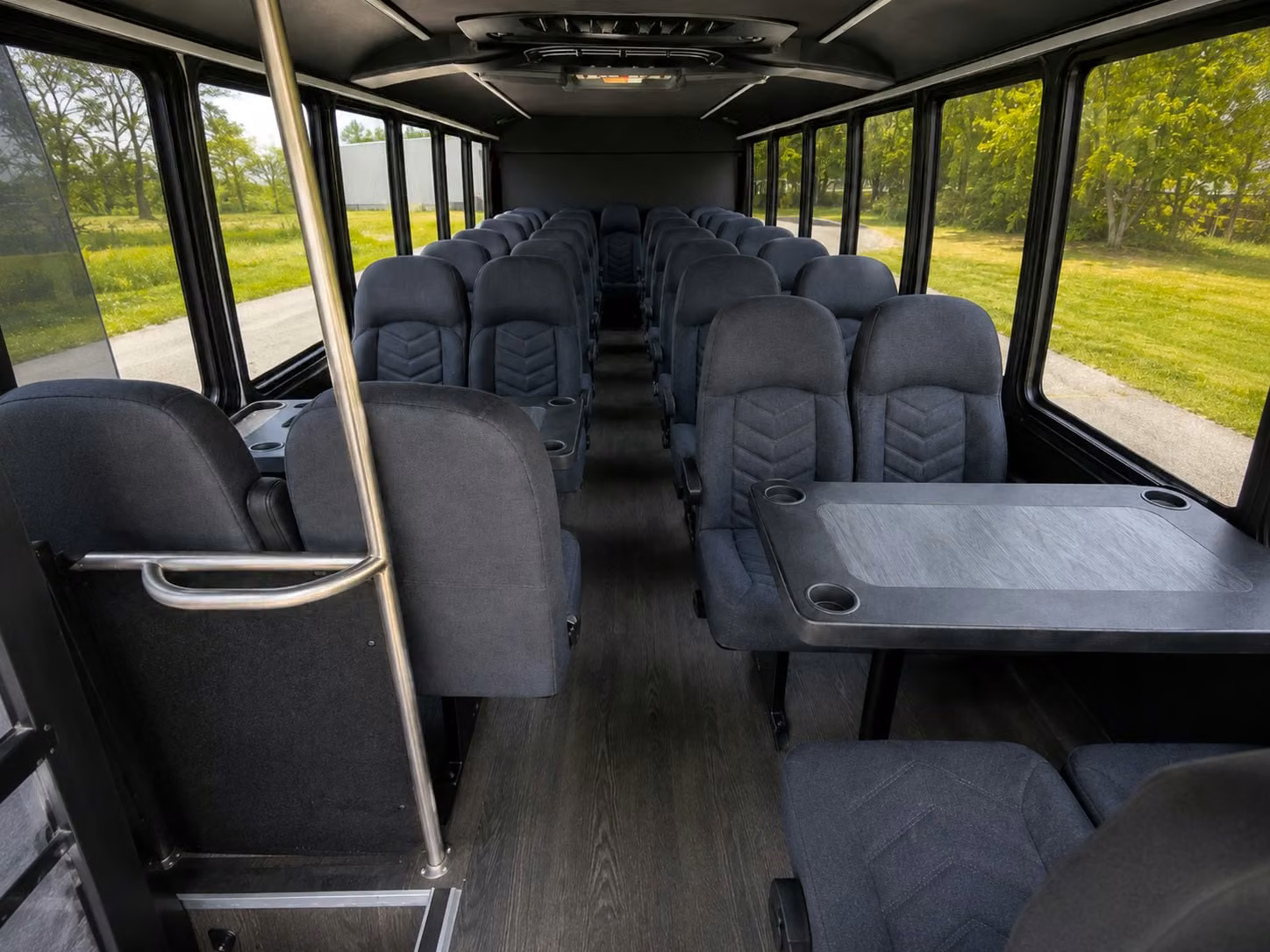 20 passenger minibus inside