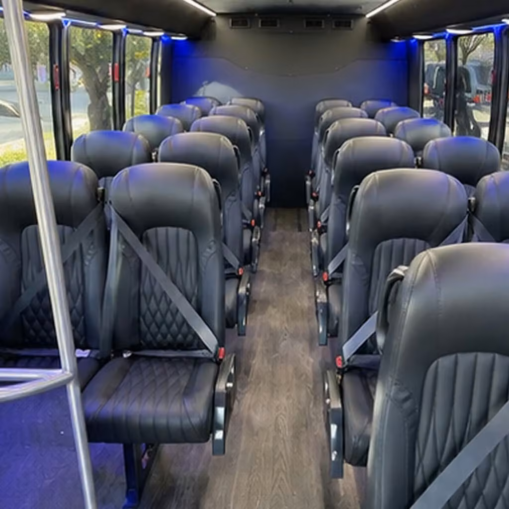 south gate 28 passenger minibus rental