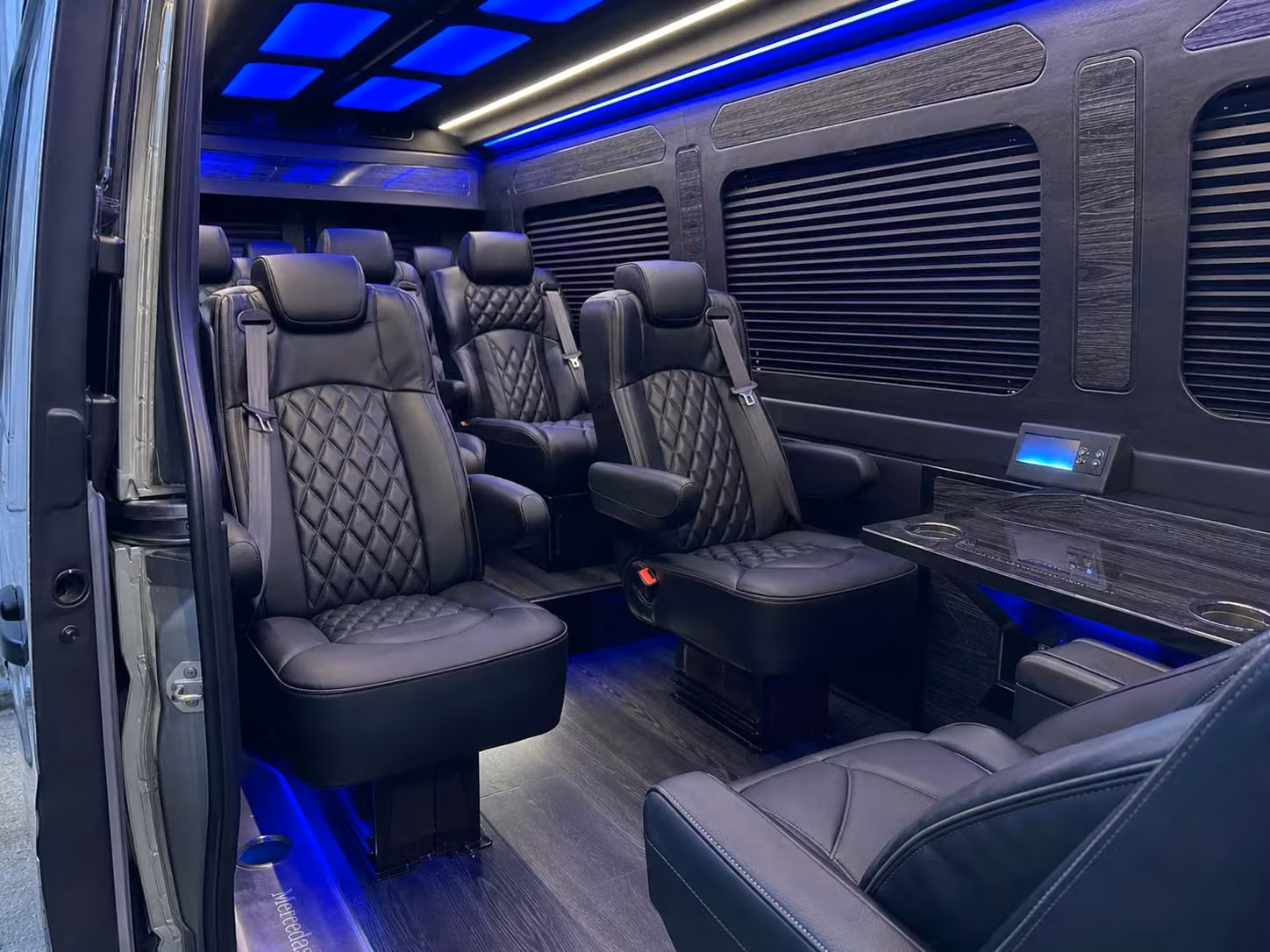 sprinter van transportation for groups and events across south gate