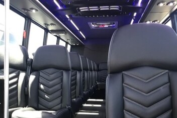 South Gate Minibus Interior