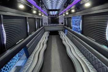 South Gate Party Bus Interior