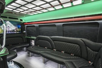 South Gate Sprinter Party Bus Interior